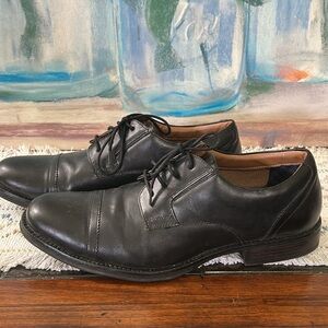 Dockers Black tie dress shoes size 11 1/2 men's